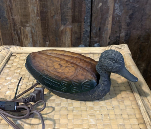 Vintage figural mallard duck - vintage,