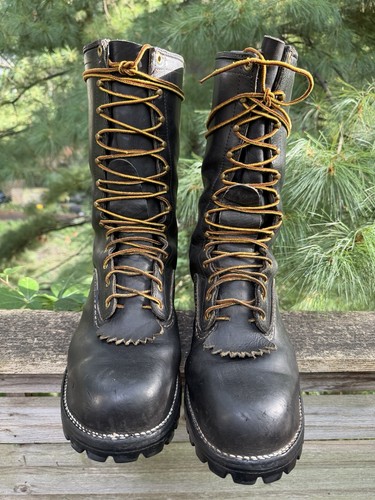 Wesco black leather lace - wesco, lace-up