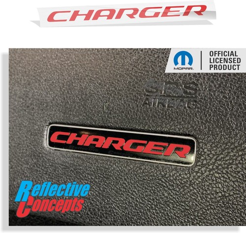 Charger dash emblem lettering - emblem,