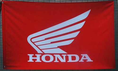 Honda motorcycle flags 3ft - honda,