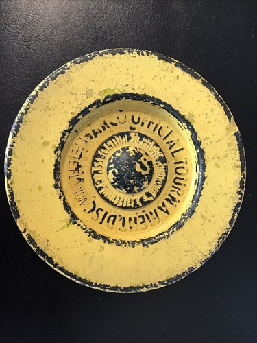 Vintage shuffleboard puck - vintage, st