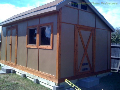 Custom design shed plans 8x12 - custom,