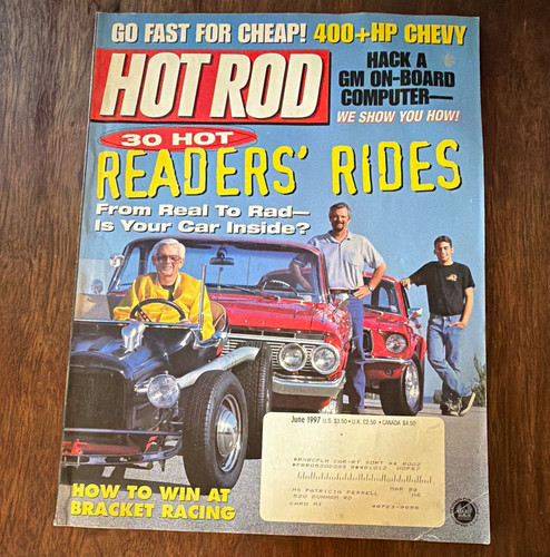 Hot rod magazine june - june, 1997