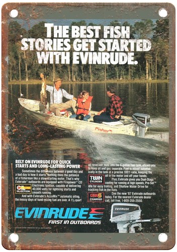 Vintage 1987 evinrude twin - ad,