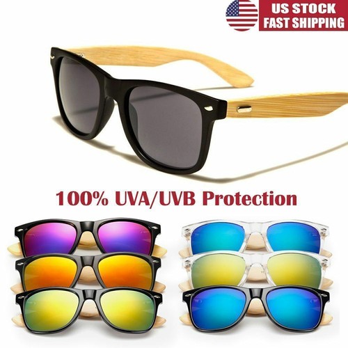 Bamboo sunglasses wooden - sunglasses, retro