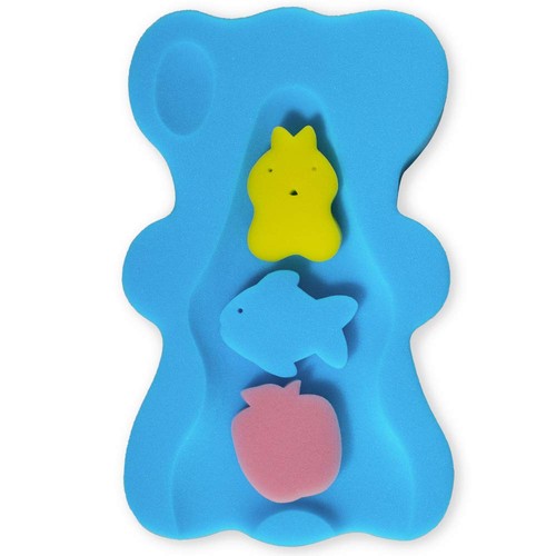 Soft infant bath sponge skid - infant,