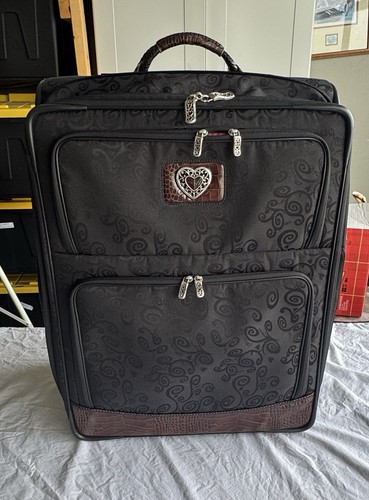 Brighton black brown embossed - black,