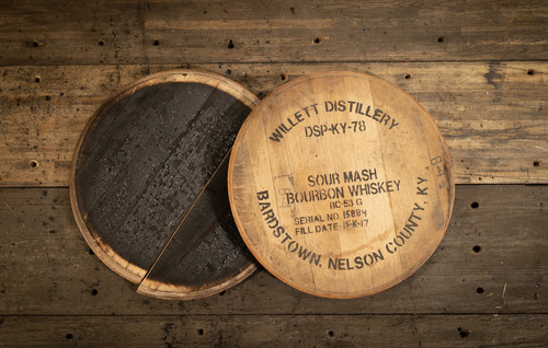 Whiskey barrel head top - whiskey,