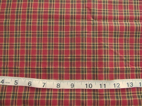 Cotton homespun fabric - 7/8,