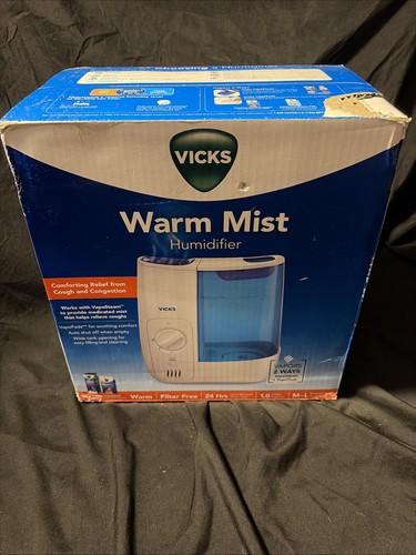 Vicks warm mist humidifier - vicks, 1