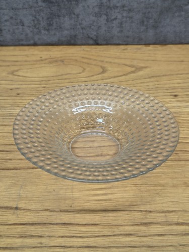 Vintage clear glass bowl - , –