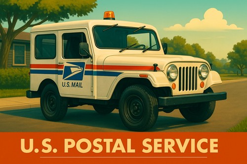 Postal jeep 2x3 fridge - jeep, *2x3