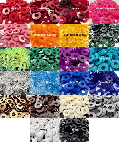 Tattoo machine coil washers - 12,