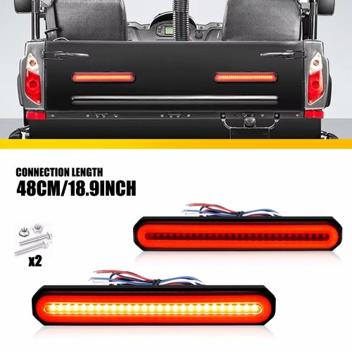 2pcs red amber truck - red,