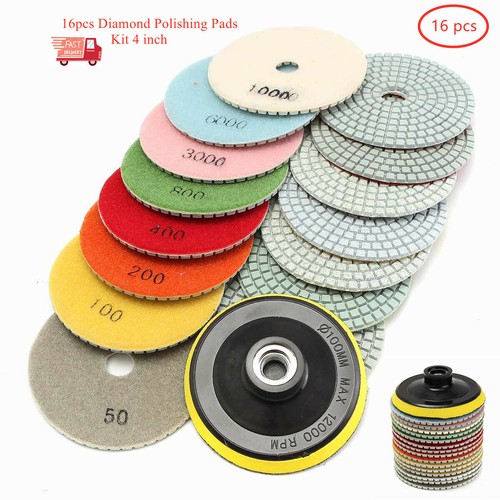 16pcs diamond polishing pads - polishing,