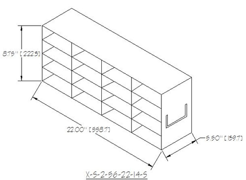 New laboratory upright freezer - new,