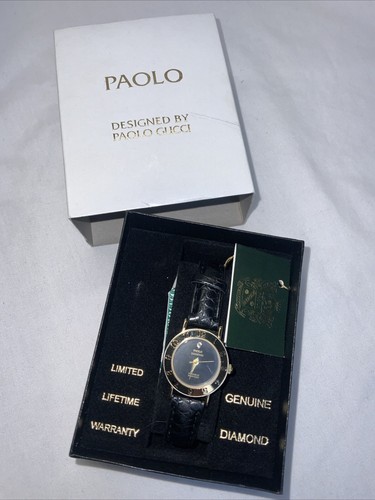 Vintage paolo gucci diamond - paolo,