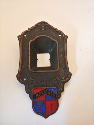 Vintage amrad radio faceplate - vintage,