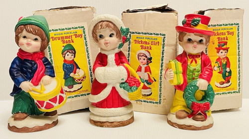 Vtg cmi bisque porcelain - -cmi,