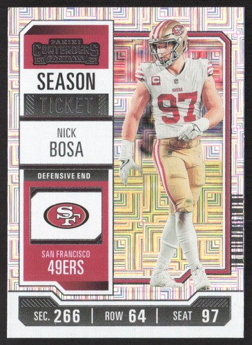 Nick bosa 2023 panini - bosa,