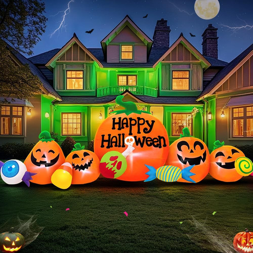 8ft halloween inflatable - halloween,