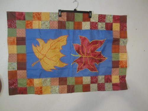 Large fall autumn leaves - large,