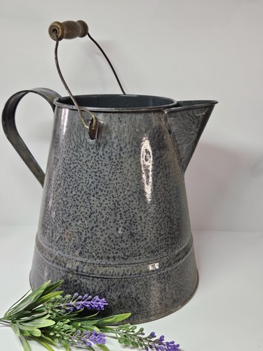 Vintage galvanized coal - galvanized,