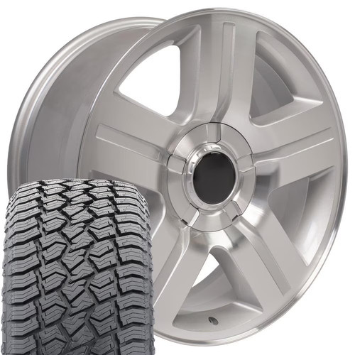 Cv84 20x8 silver rims - 20x8.5,