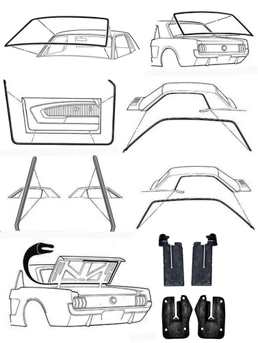 New 1967 1968 ford - 1967,
