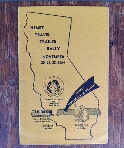 1964 hemet travel trailer - 1964, ca
