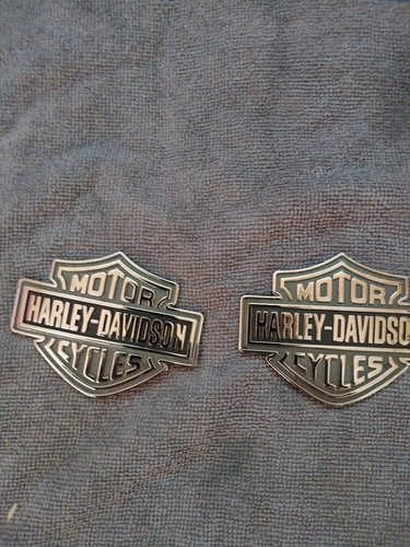 Harley chrome bar shield - harley, &