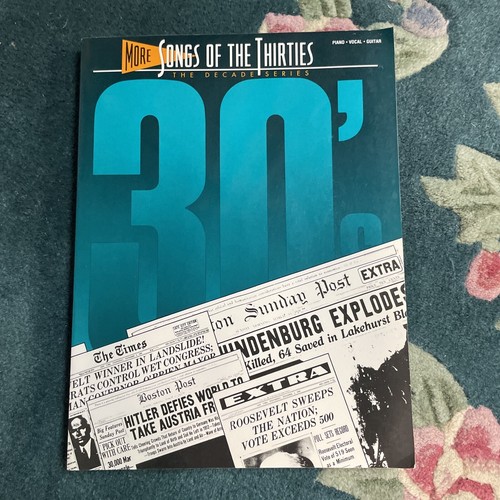 More songs the thirties - more,