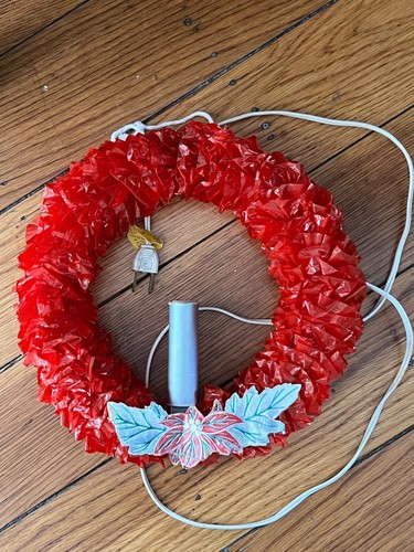Vtg christmas cellophane - christmas,