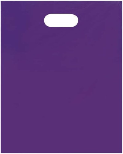 1000 purple plastic bags - 1000,