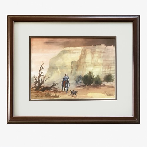 Vtg original watercolor - vtg,