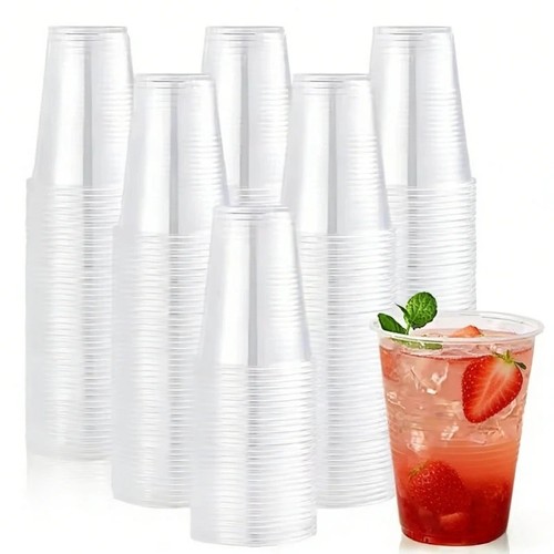 100 pack 16oz plastic cups - 16oz,