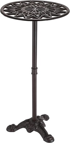 Cast iron tall plant - iron, stand