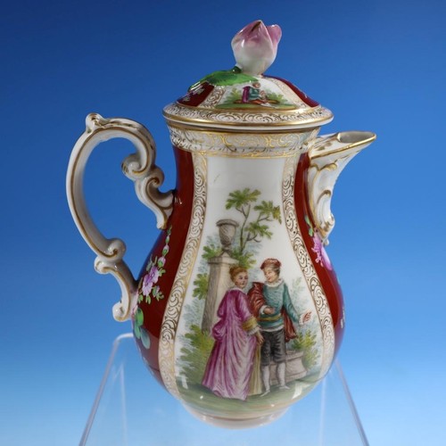 Dresden porcelain watteau - porcelain,