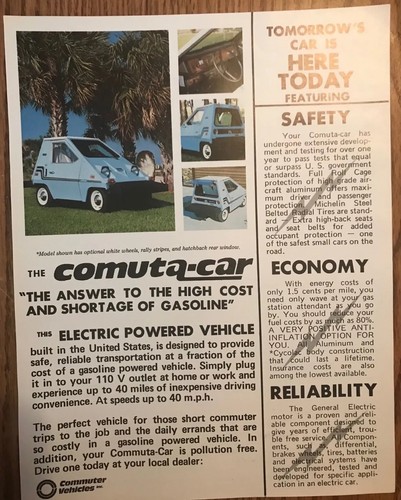 Vintage original 1980 - 1980's, comuta