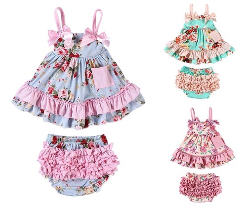 New boutique baby girls floral - new,