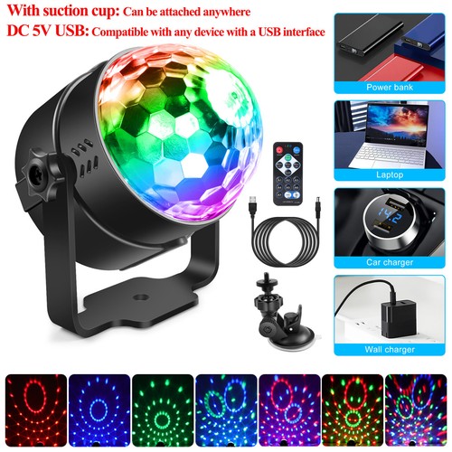 Magic ball light with - light, suction