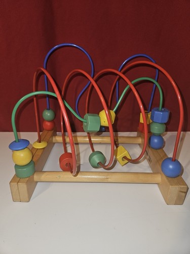 Ikea wooden bead maze toy - ikea,