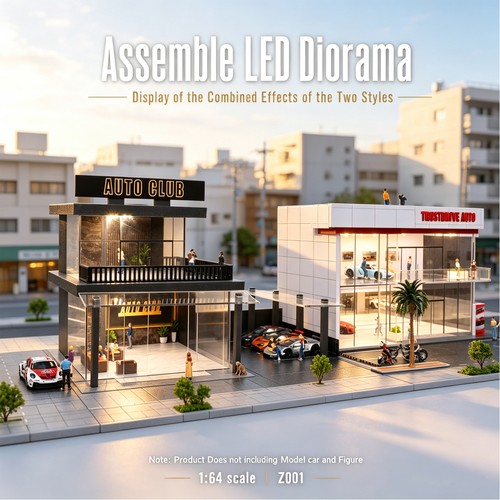 Diorama die cast - diorama, die-cast