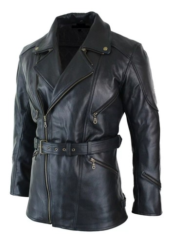 Men 100 real lambskin - lambskin, black