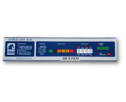 Replacement blue nameplate for - blue,