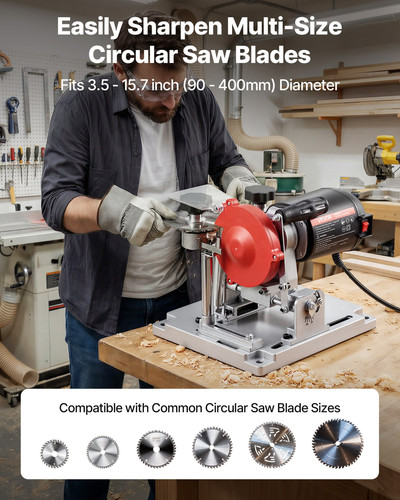 Circular saw blade sharpener - blade,