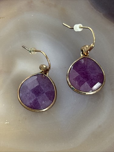 Stella dot gold tone - gold, purple