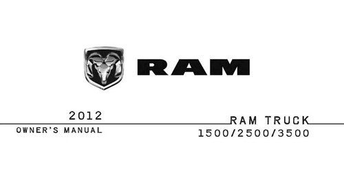 2012 dodge ram - 2012, 1500/2500/3500