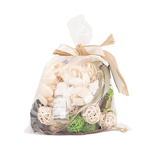 Assorted dried potpourri vase - dried,