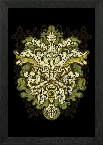 Green man irish celtic god - irish,
